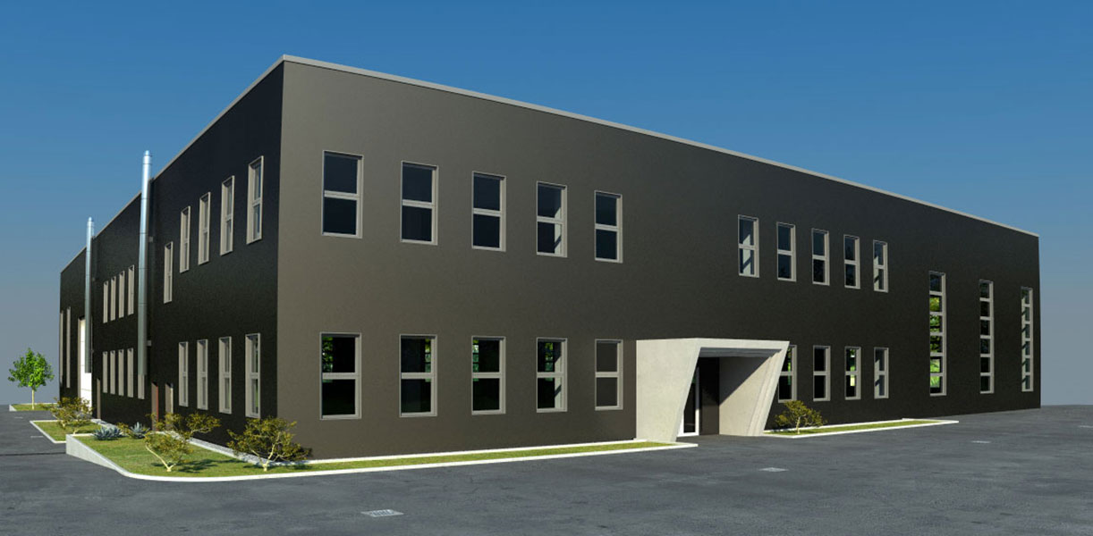 Progetto capannone industriale