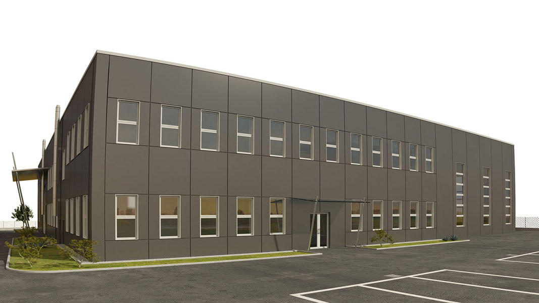 Progetto capannone industriale