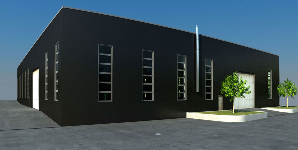 Progetto capannone industriale