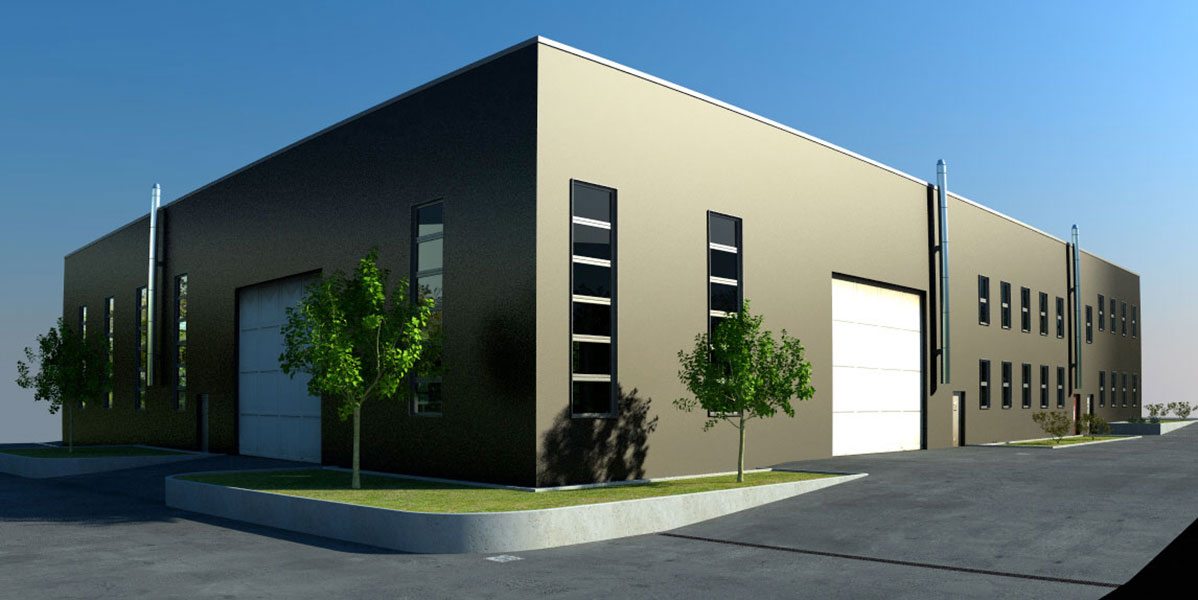Progetto capannone industriale