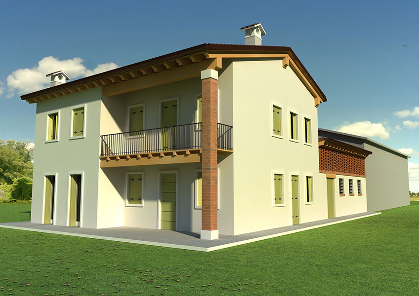 Casa nuova zona agricola
