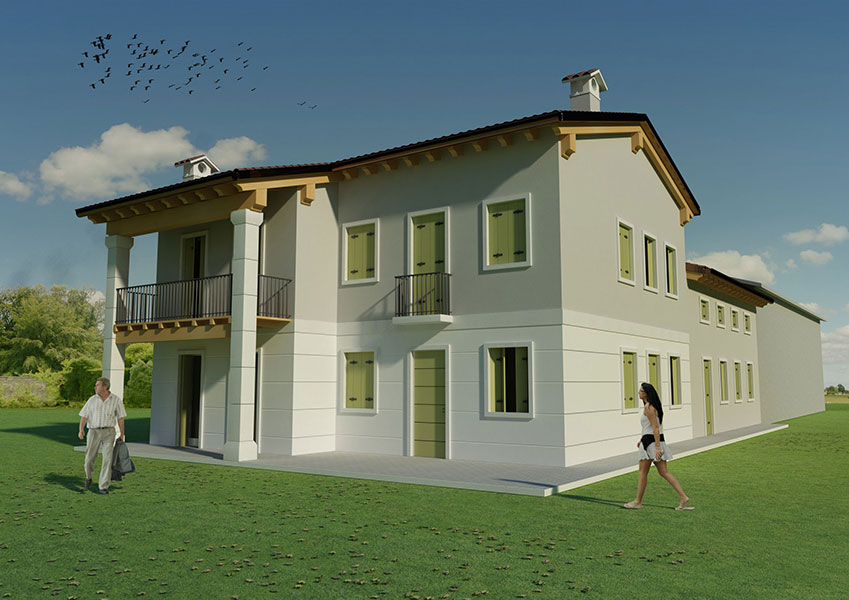 Casa nuova zona agricola