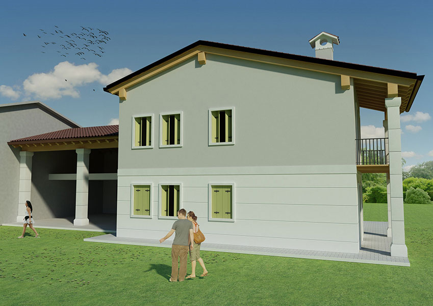 Casa nuova zona agricola
